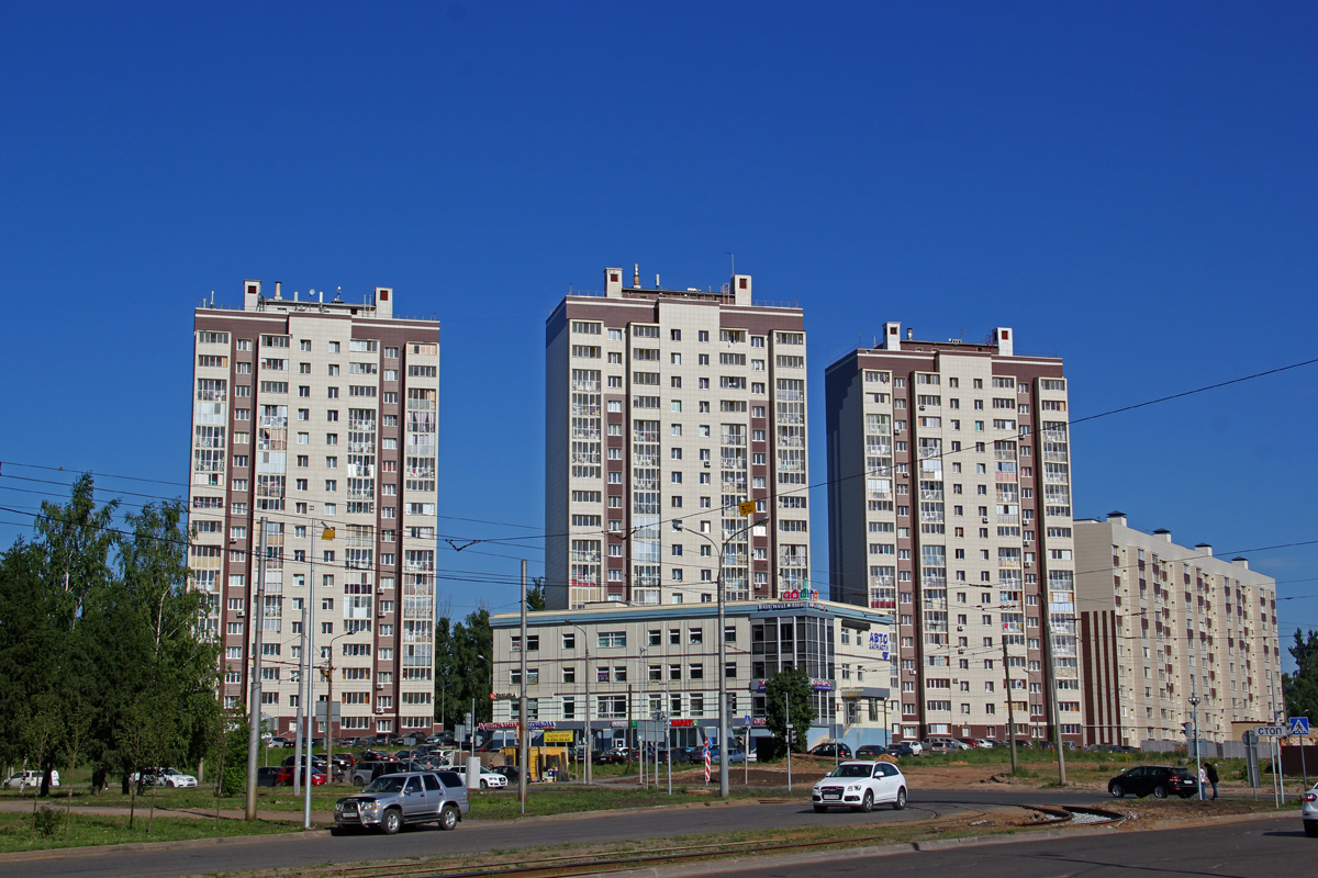 Kazan, Улица Комиссара Габишева, 4; Улица Комиссара Габишева, 6; Улица Комиссара Габишева, 8; Улица Комиссара Габишева, 10