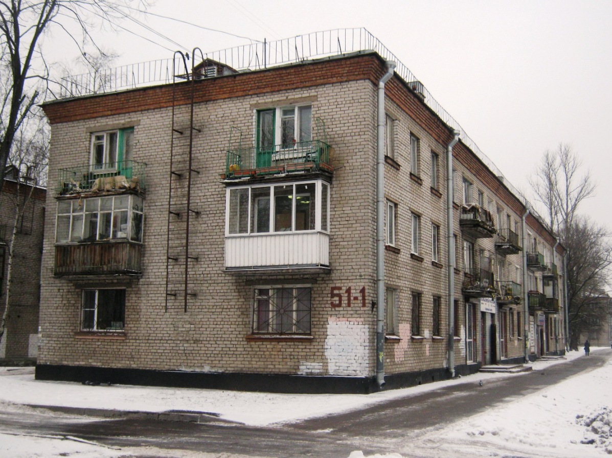 Санкт-Петербург, Улица Пограничника Гарькавого, 51 корп. 1