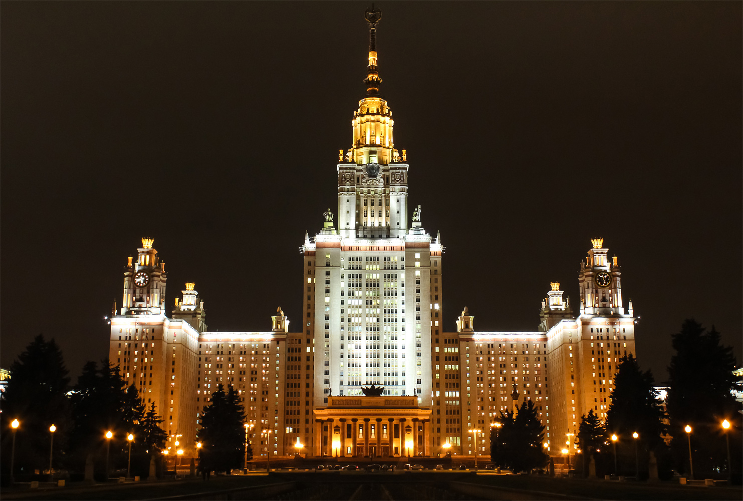 Moscow, Ленинские горы, 1