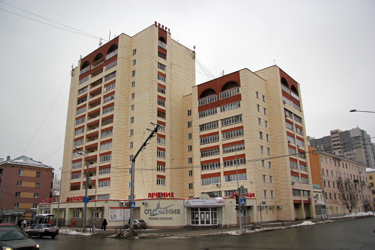 Казань, Улица Эсперанто, 47 / Улица Хади Такташа, 113 (1 подъезд); Улица Эсперанто, 47 / Улица Хади Такташа, 113 (2 подъезд)