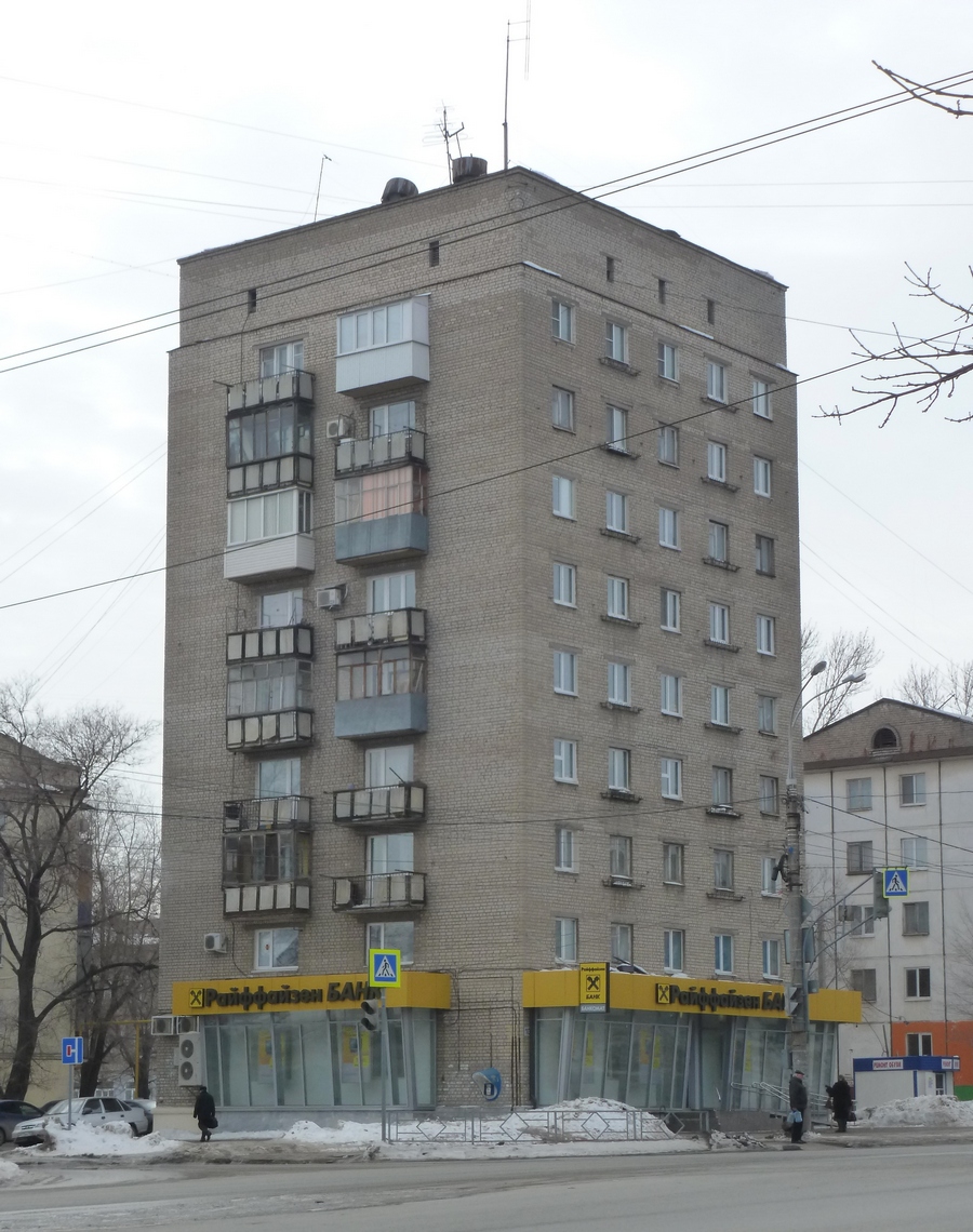 Самара, Улица Гагарина, 109 / Улица Карбышева, 26 Самара, Улица Гагарина, 109 / Улица Карбышева, 26