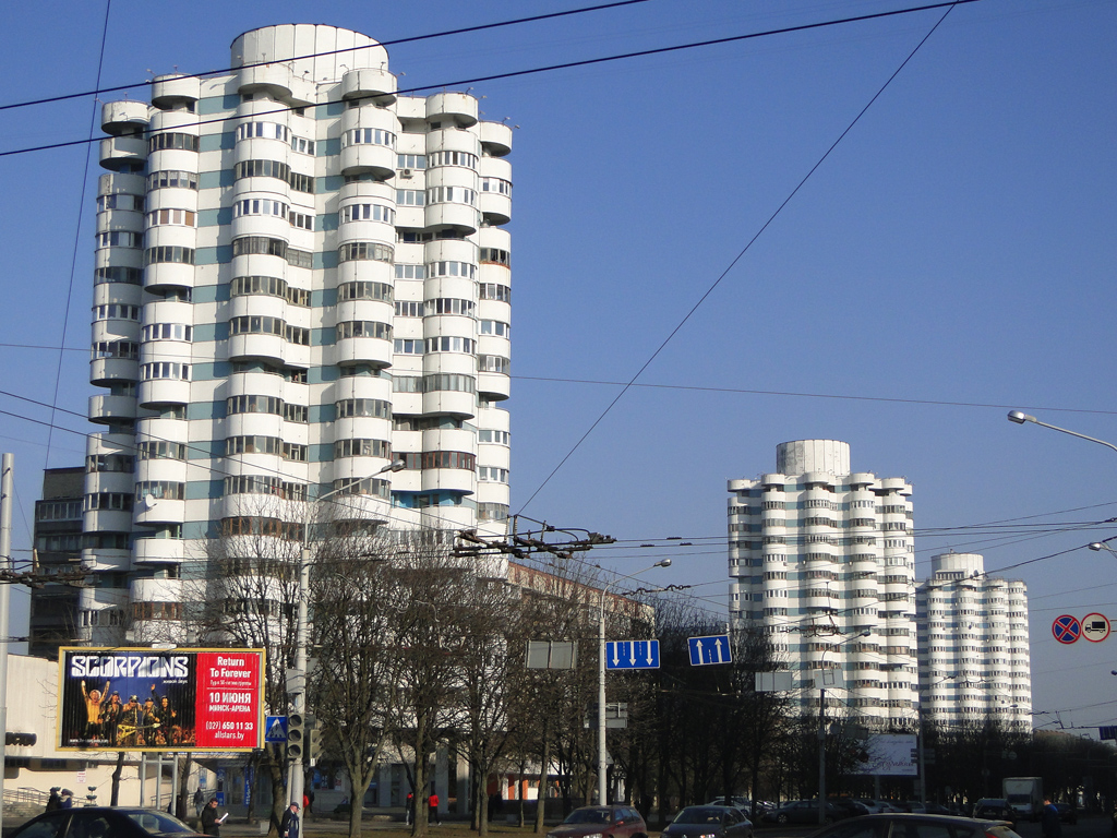 Минск, Улица Веры Хоружей, 10 корп. 1; Улица Веры Хоружей, 14; Улица Веры Хоружей, 18 корп. 1