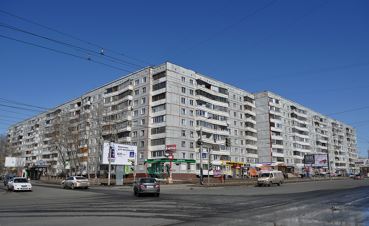 Омск, Улица 10 лет Октября, 105; Улица Куйбышева, 31