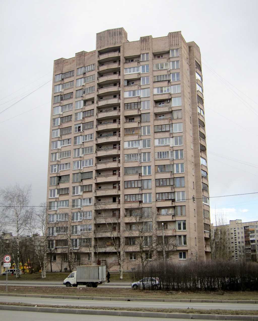 Санкт-Петербург, Улица Коллонтай, 45 корп. 1