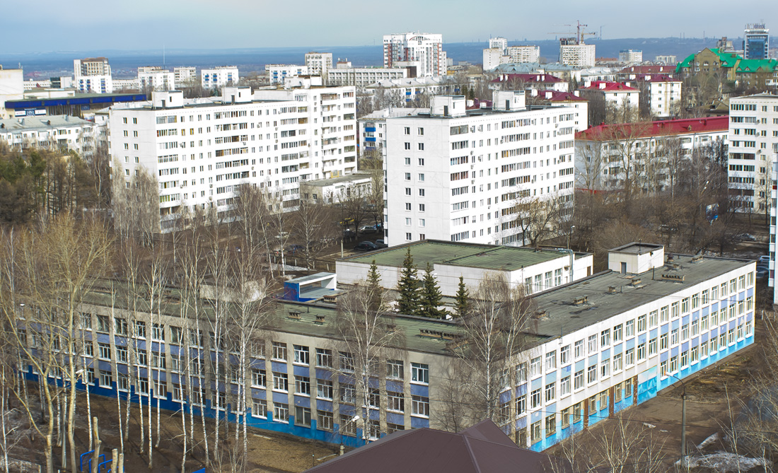 Ufa, Комсомольская улица, 165/2; Проспект Октября, 112/4; Комсомольская улица, 167/3; Российская улица, 106