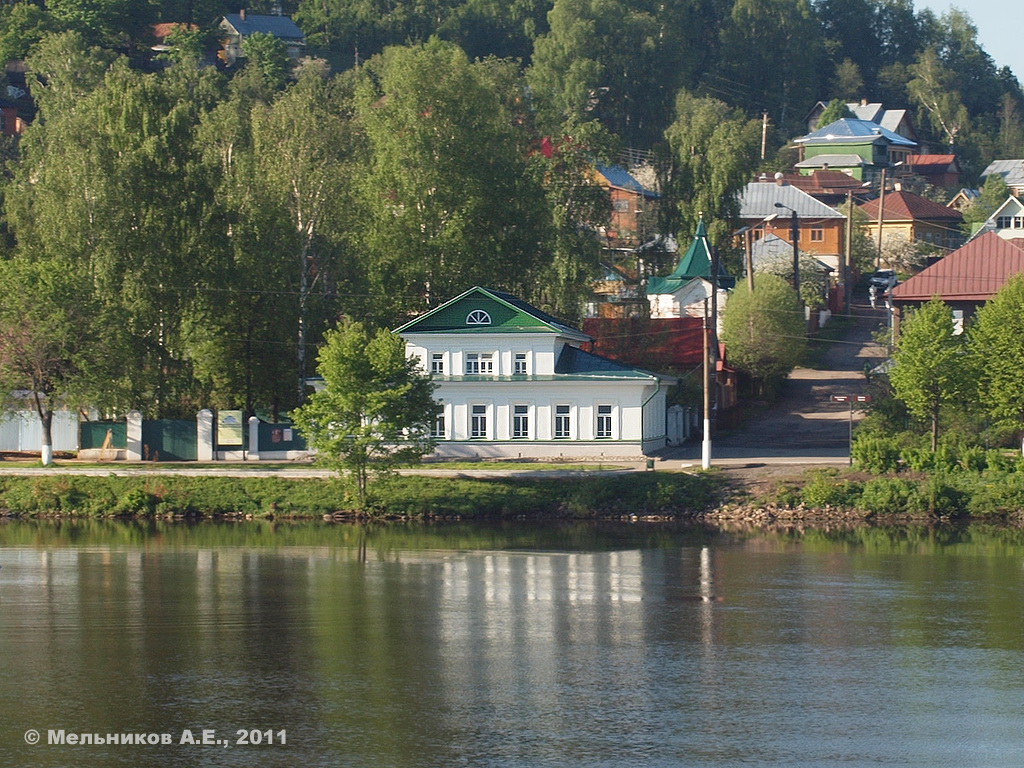 Плёс, Улица Луначарского, 4 / Никольская улица, 1. Плёс — Панорамы