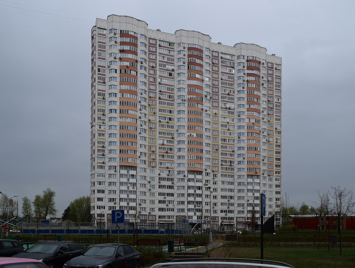 Moscow, Большая Очаковская улица, 1