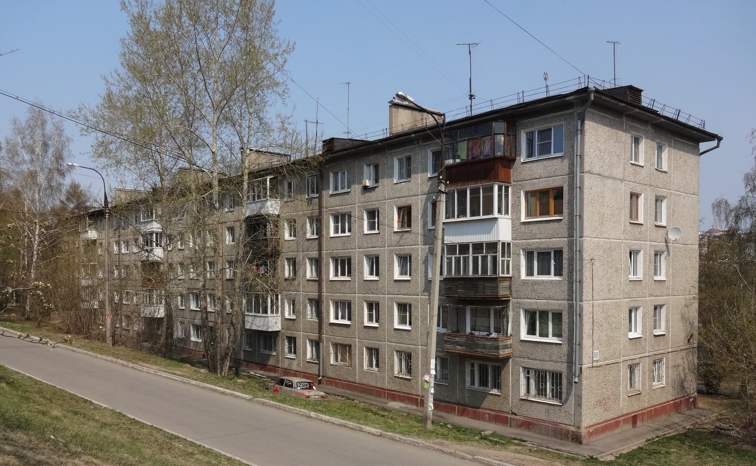Иркутск, Микрорайон Юбилейный, 80
