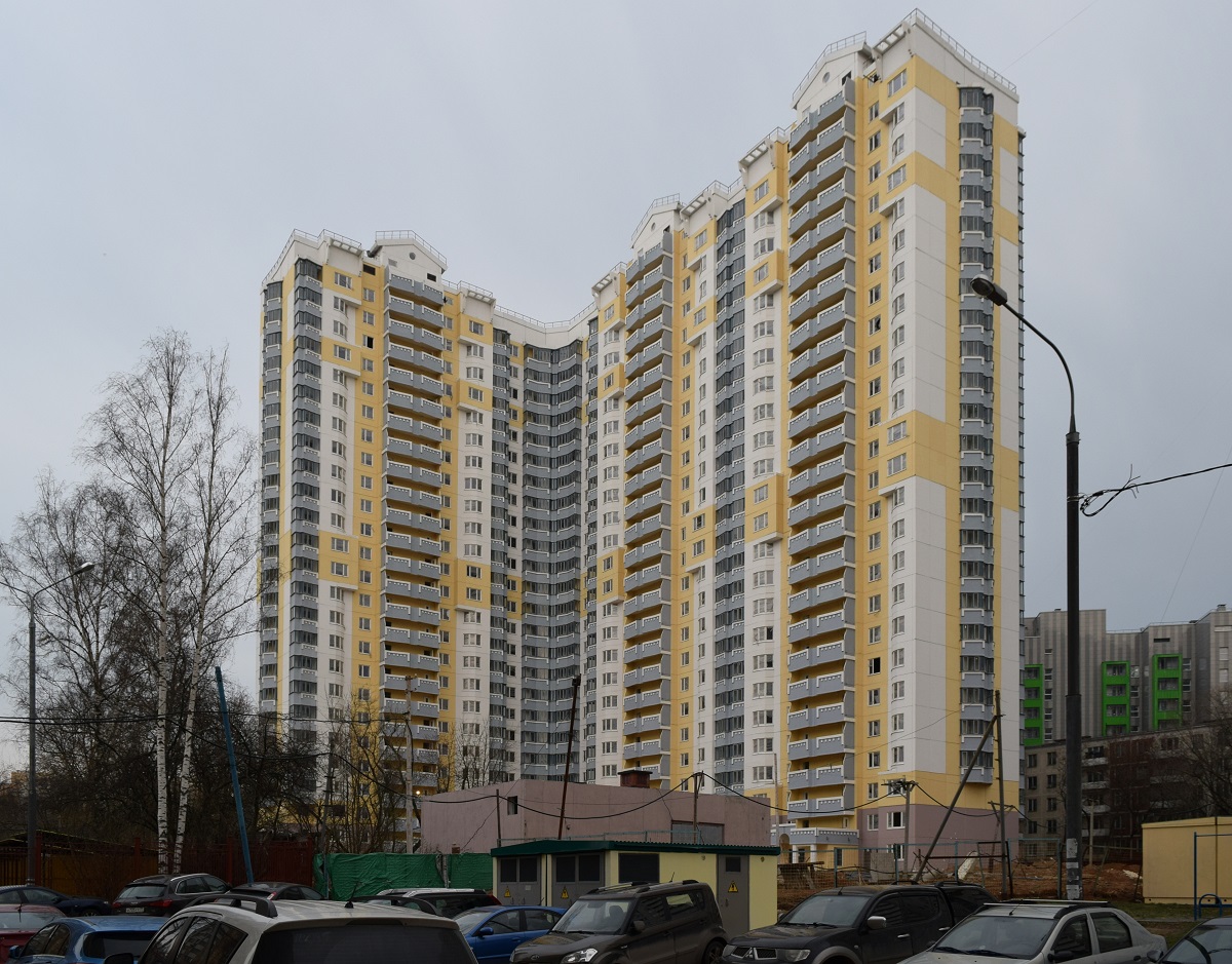 Moscow, Улица Герасима Курина, 36
