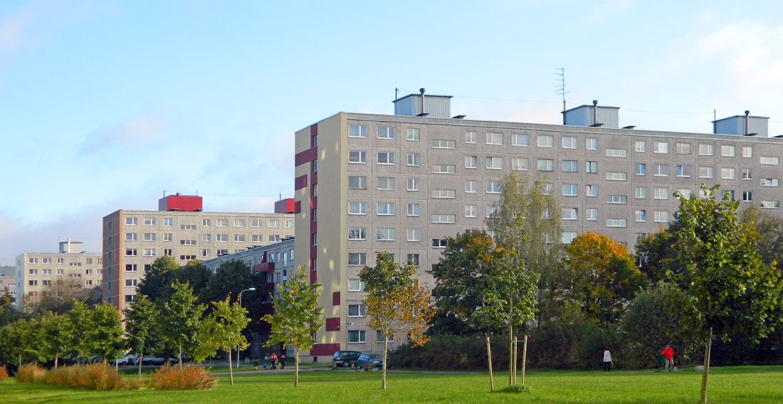 Таллин, Kuldnoka, 7; Kuldnoka, 11; Tedre, 79; Mooni, 60. Таллин — Жилой район Лиллекюла в Таллине (проект реконструкции жилых районов)