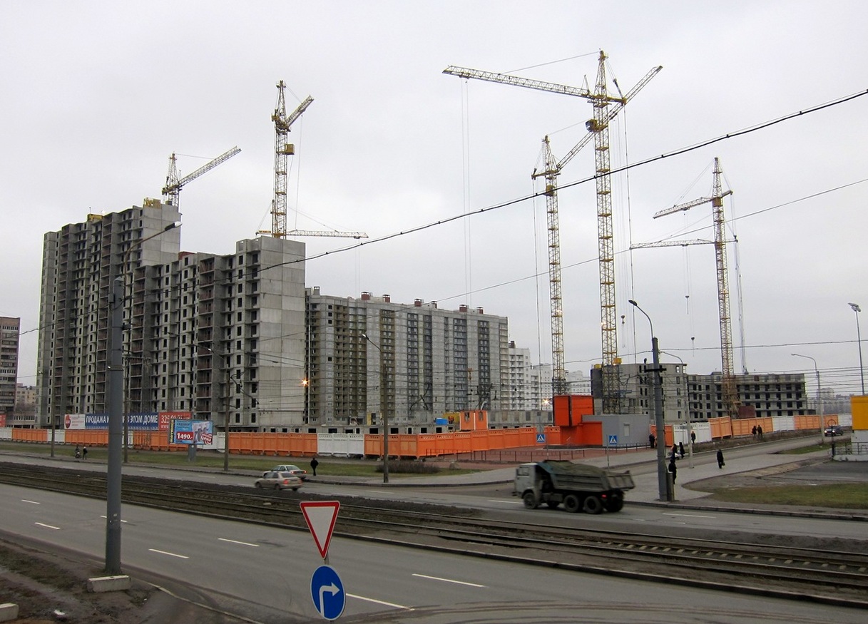 Санкт-Петербург, Улица Коллонтай, 5 / Улица Белышева, 1