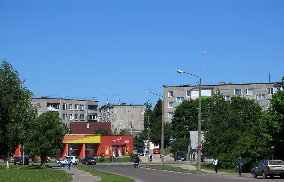 Новогрудок, Улица Волчецкого, 38А; Красноармейская улица, 25; Улица Чехова, 18