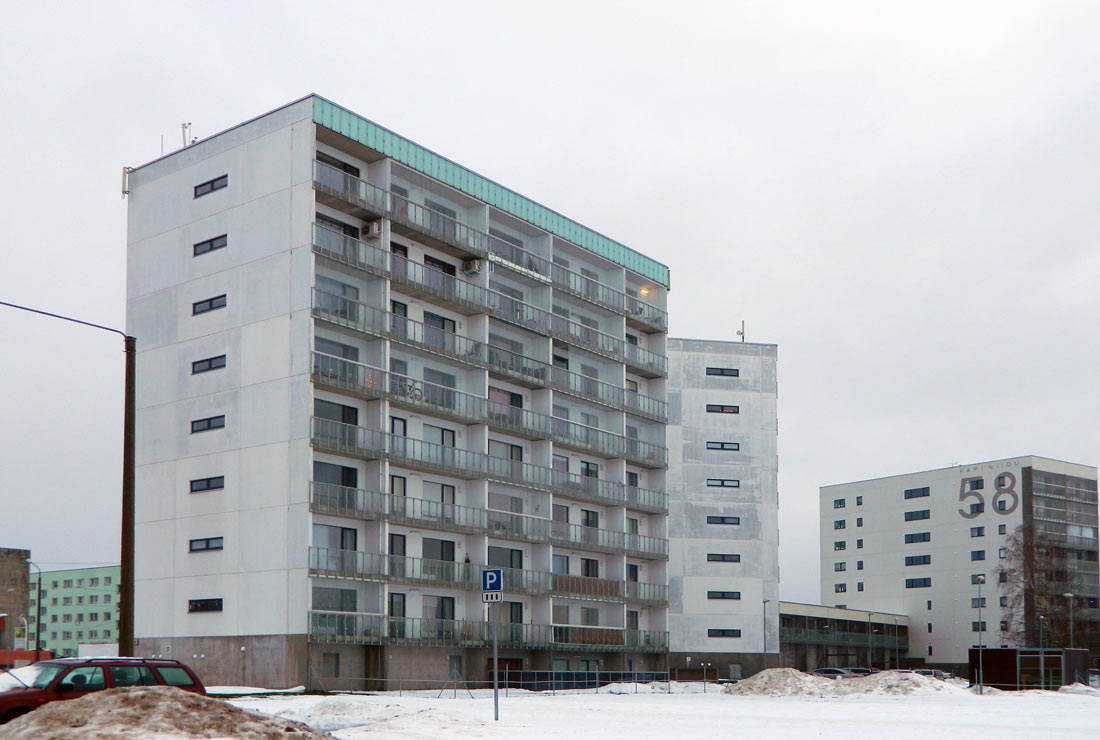 Пярну, Papiniidu, 52a; Papiniidu, 52b; Papiniidu, 58