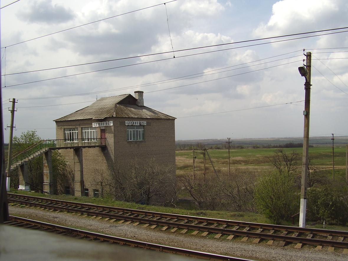 Alchevs'k district. others settlements, Станция Боржиковка, 1
