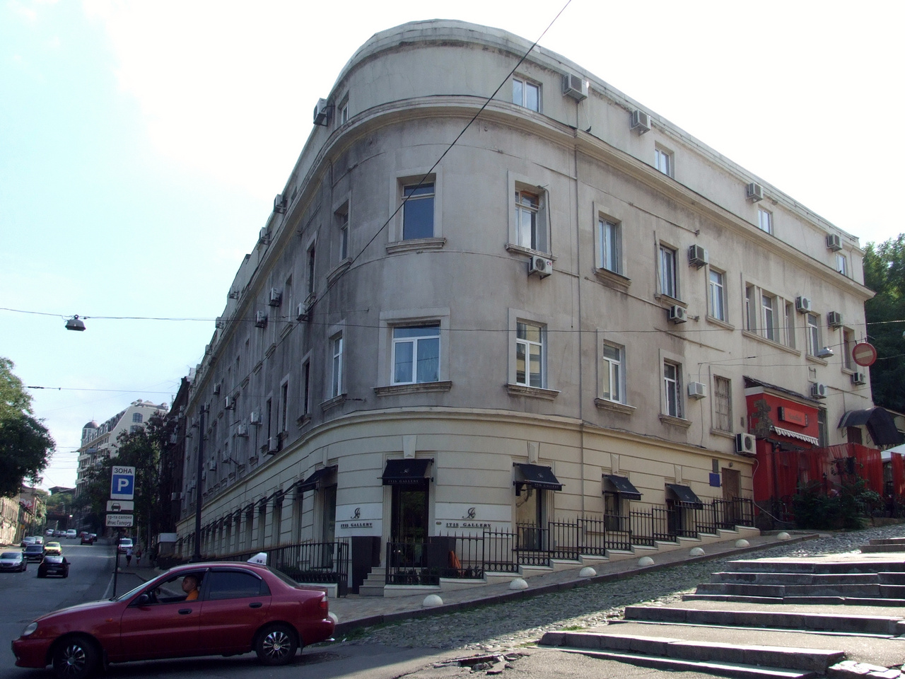 Одесса, Ланжеронівський узвіз, 1 / Польський узвіз, 6