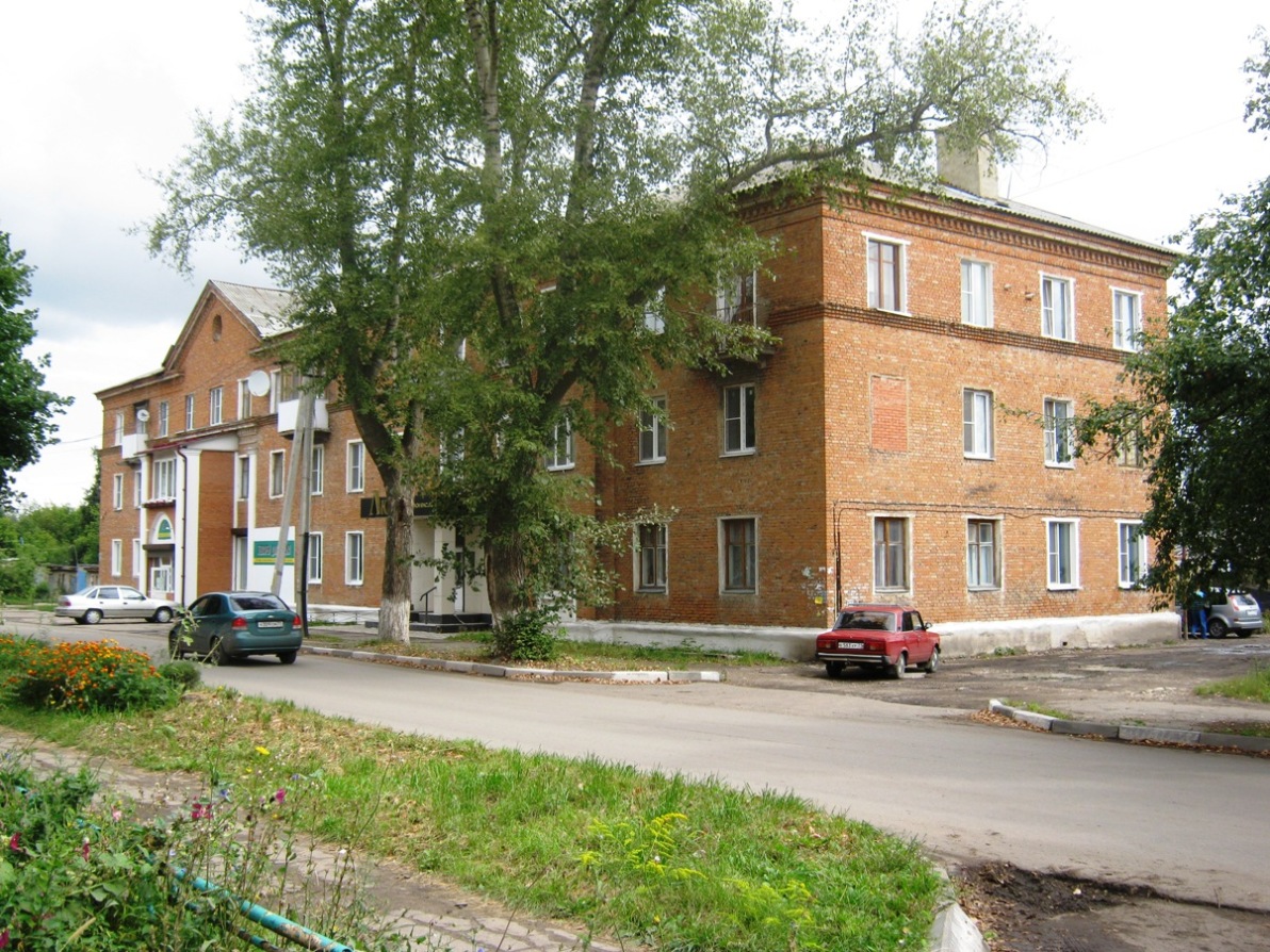 Кимовск, Улица Павлова, 25 / Больничная улица, 27