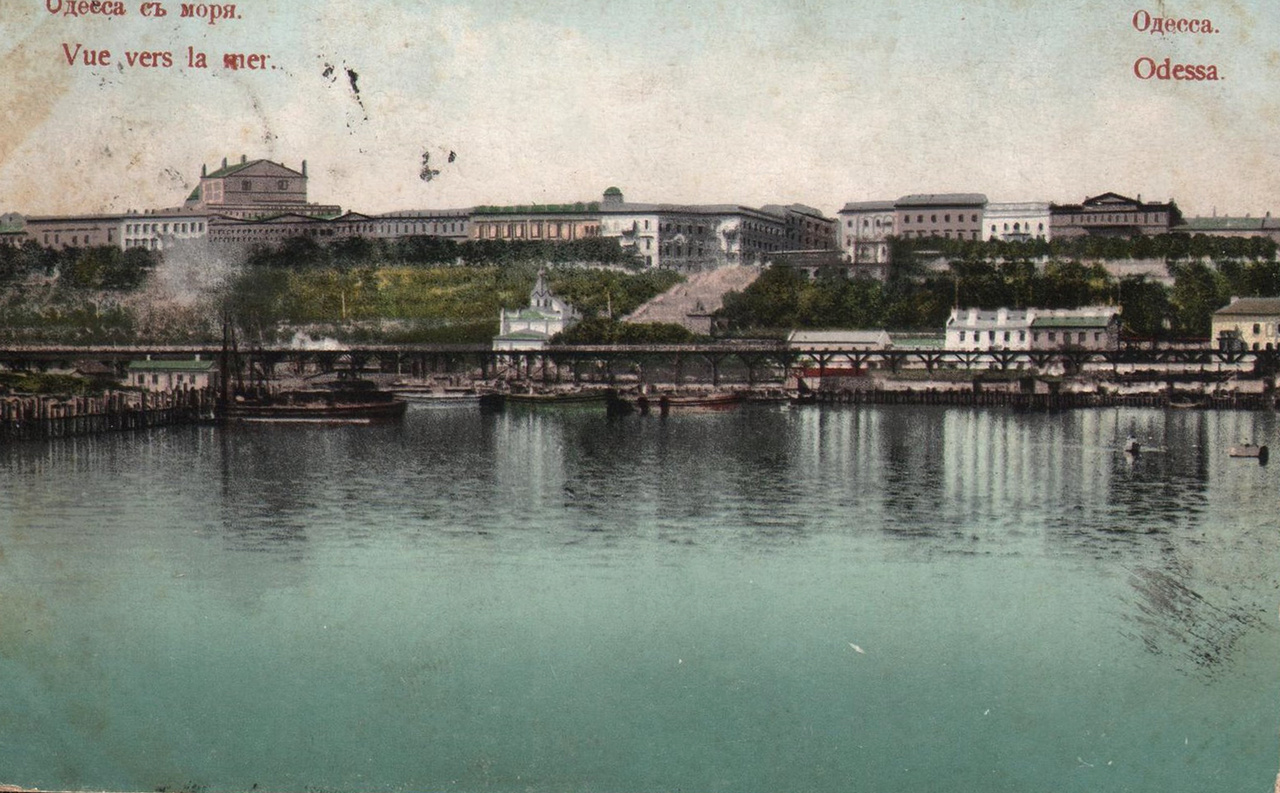 Одесса, Приморська вулиця, (?); Провулок Чайковського, 1; Приморський бульвар, 5; Приморський бульвар, 8 / катерининська площа, 1; Приморський бульвар, 11; Приморський бульвар, (?)