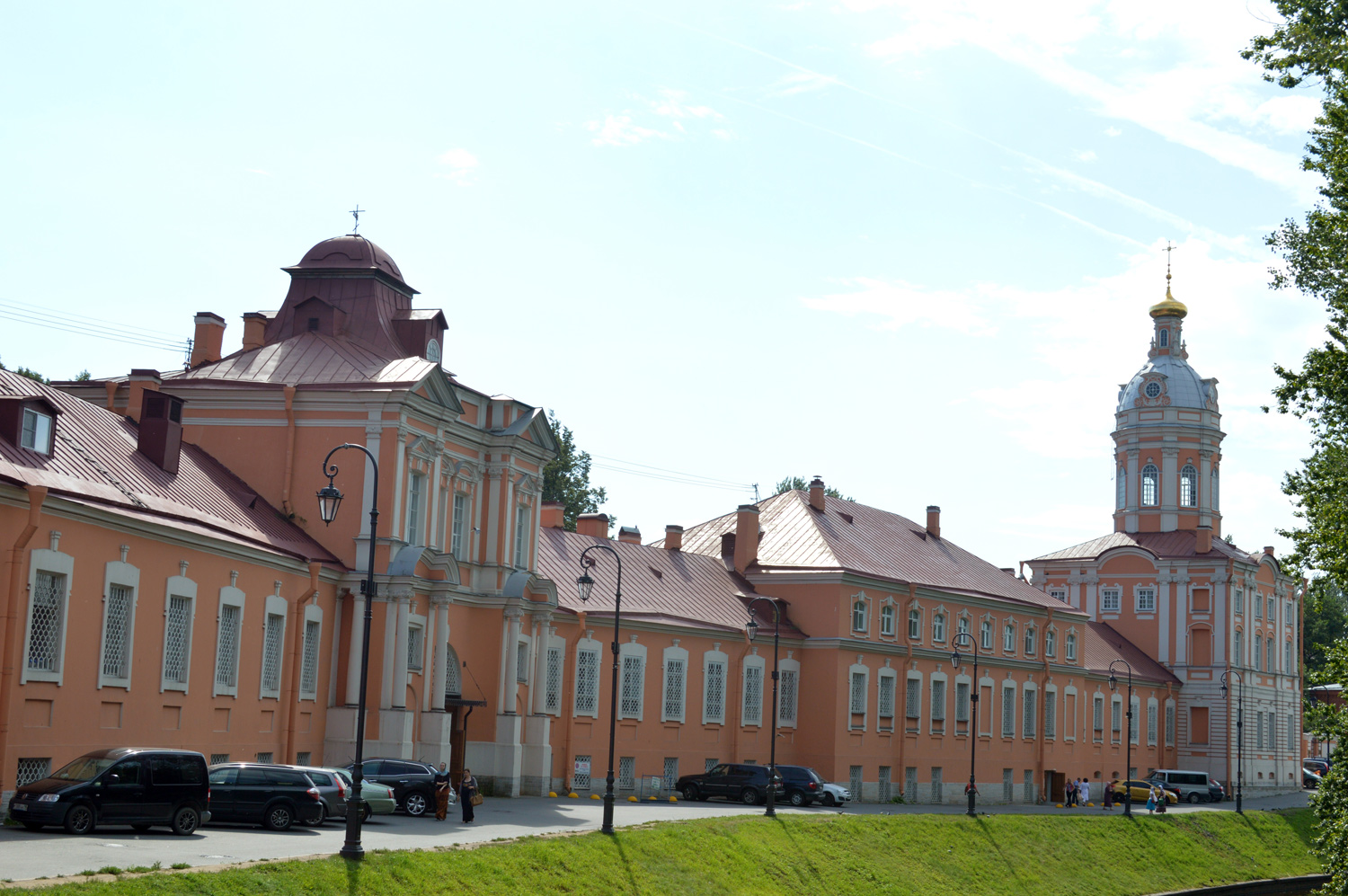 Petersburg, Набережная реки Монастырки, 1