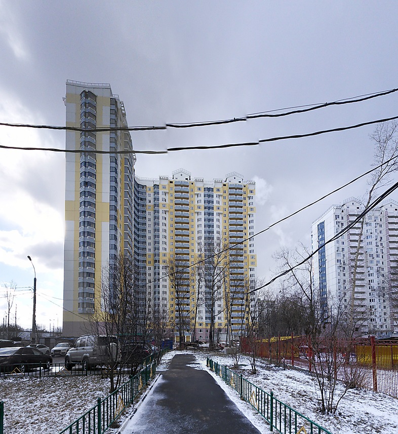 Moscow, Улица Герасима Курина, 36