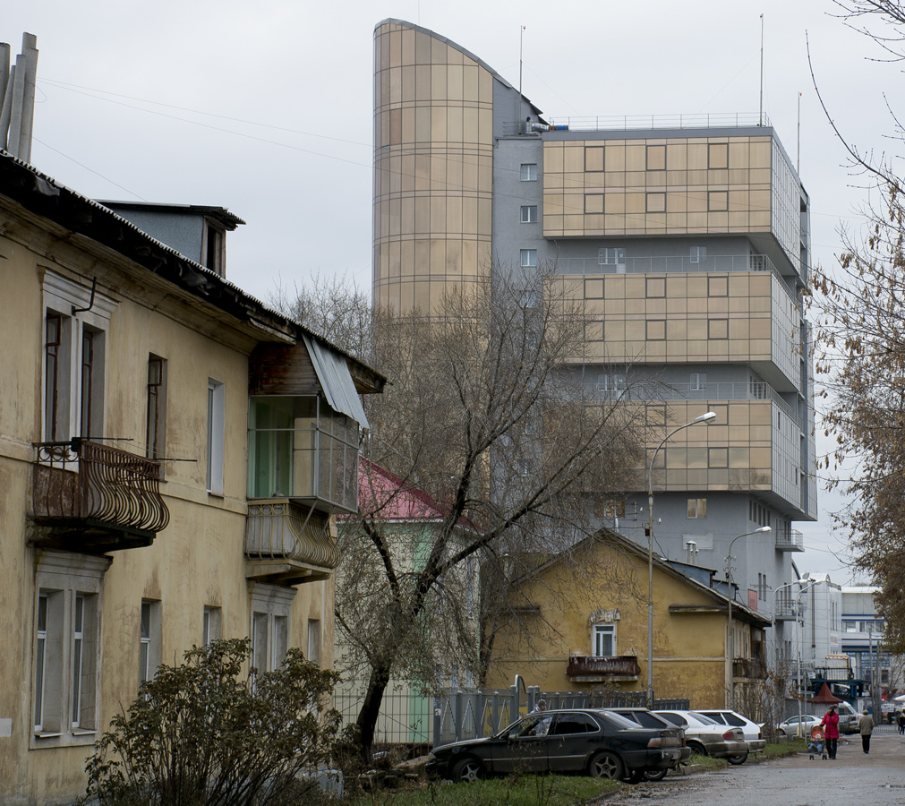 Уфа, Улица Герцена, 16 / Улица Репина, 21; Улица Герцена, 14; Улица Рыбакова, 22 / Улица Герцена, 12; Кольцевая улица, 65 корп. 3