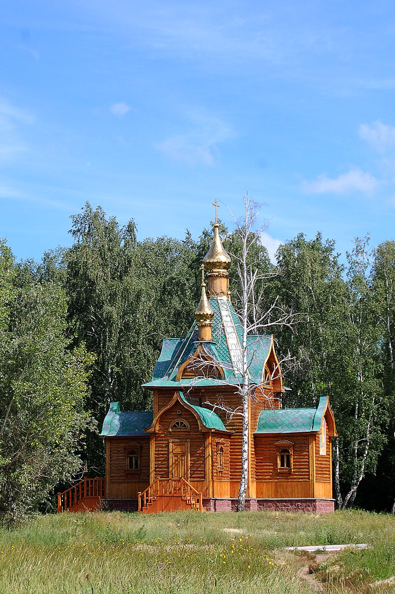 Omsky District, other localities, пос. Набережный, Монастырская улица, 12/4, Ачаирский женский монастырь Честного Креста Господня, Церковь Иоанна Предтечи
