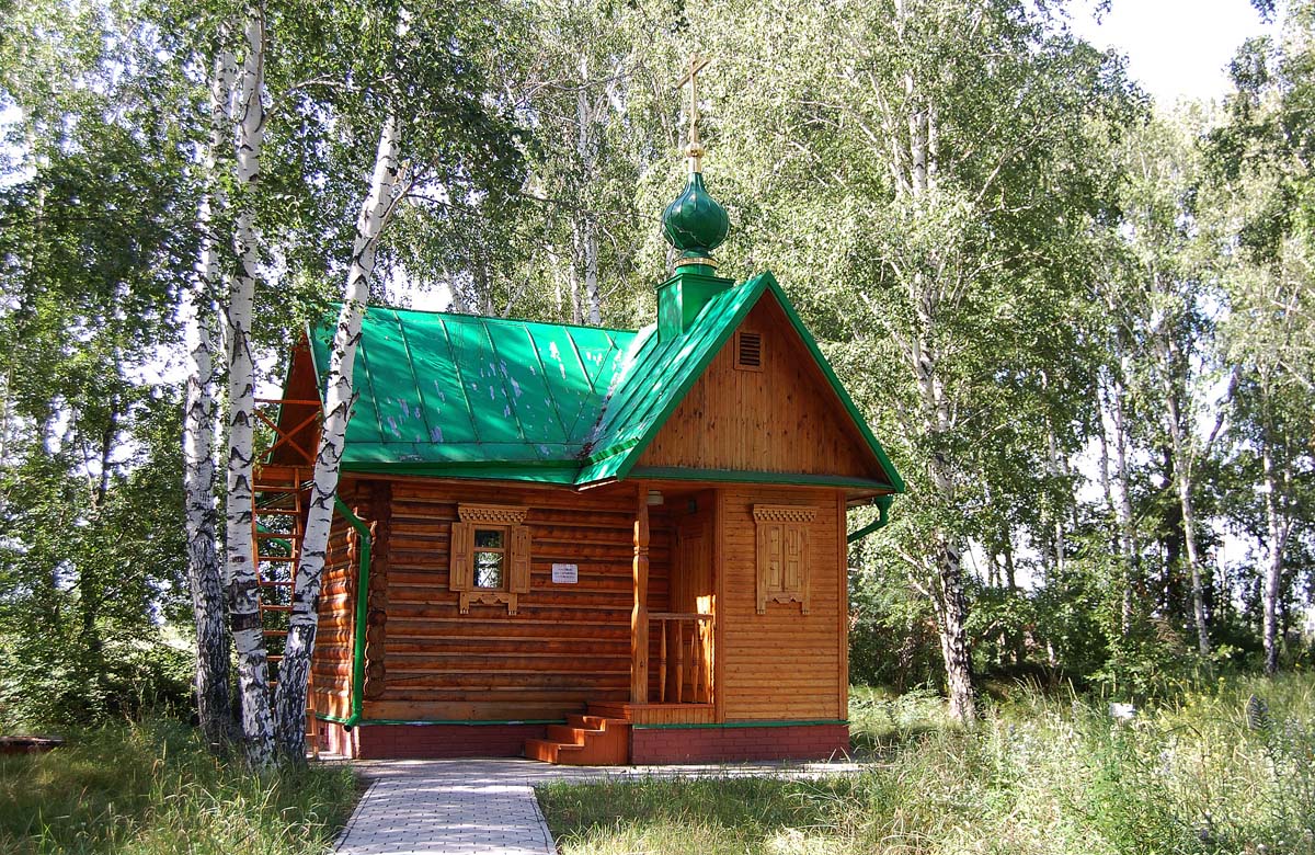 Омский район, прочие н.п., пос. Набережный, Монастырская улица, 12/4, Ачаирский женский монастырь Честного Креста Господня,  Часовня Серафима Саровского