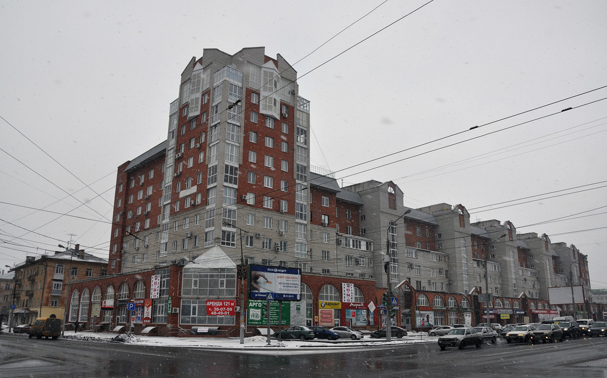 Омск, Улица Маршала Жукова, 78; Улица Маршала Жукова, 76; Улица Пушкина, 101 / Улица Маяковского, 23