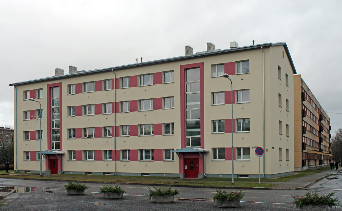Тапа, 1. Mai puiestee, 6. Массовое строительство в Эстонской ССР
