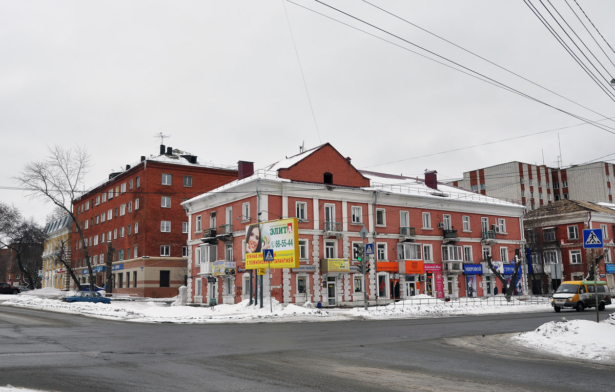 Омск, Улица Герцена, 46; Октябрьская улица, 120А; Октябрьская улица, 120