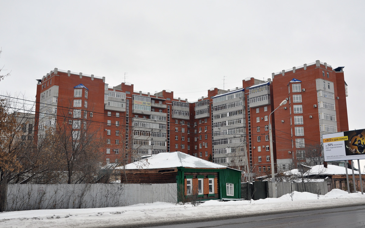 Омск, Улица Фрунзе, 49; Улица Булатова, 58; Улица Булатова, 60