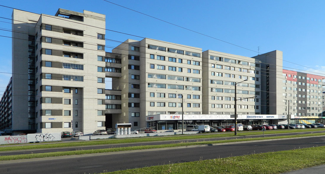 Таллин, Sõpruse puiestee, 253; Sõpruse puiestee, 255. Таллин — Жилой район Мустамяэ в Таллине