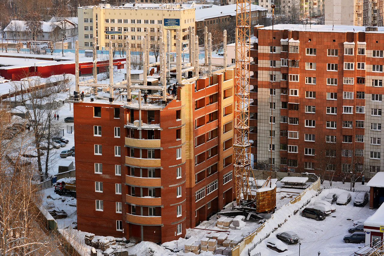 Пермь, Парковый проспект, 29; Улица Василия Каменского, 1 корп. 2; Улица Василия Каменского, 2А