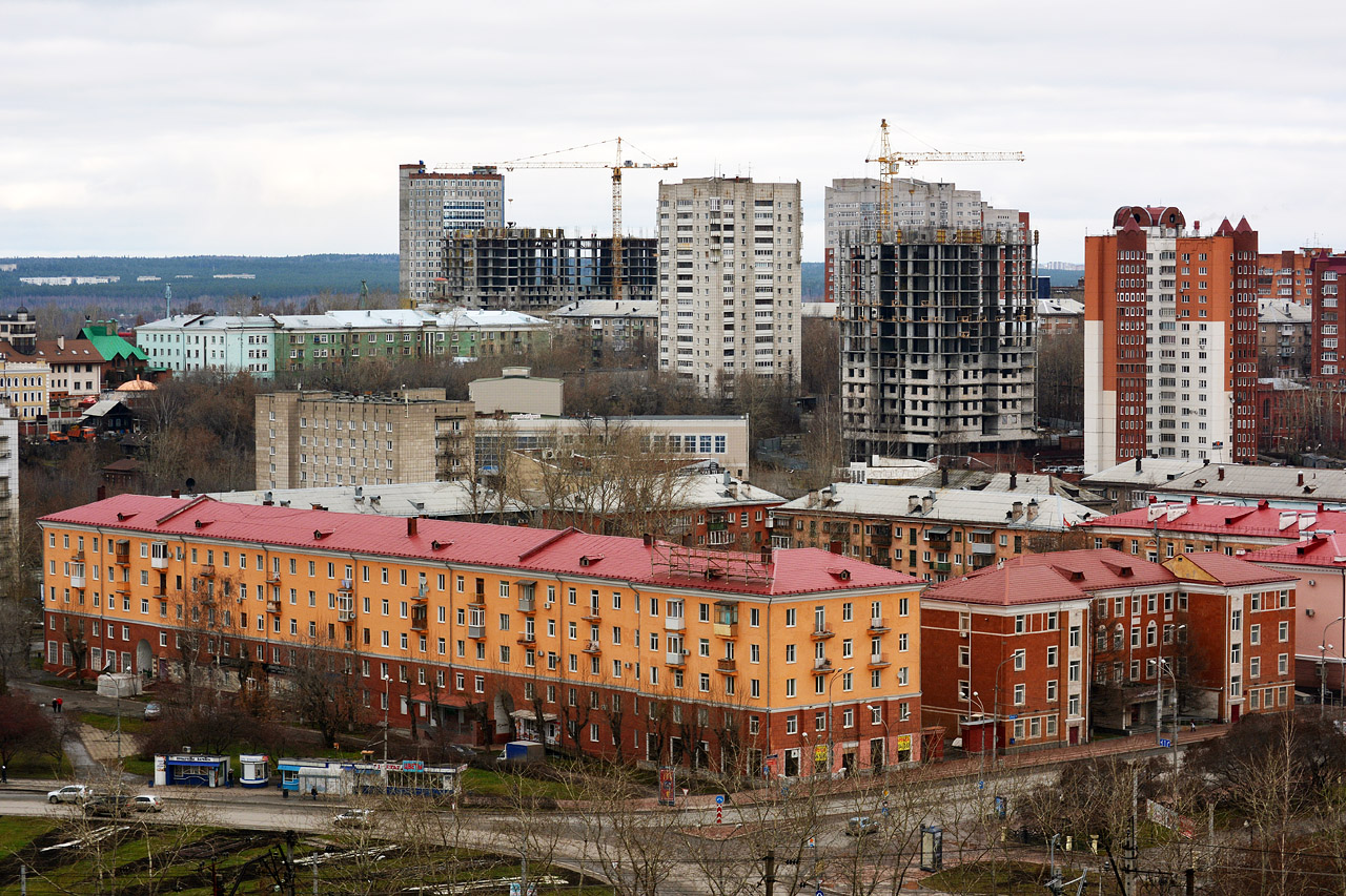 Пермь, Улица Ленина, 87; Петропавловская улица, 115; Петропавловская улица, 185; Монастырская улица, 171; Монастырская улица, 171; Улица Окулова, 79; Улица Окулова, 61-62; Улица Толмачёва, 13; Улица Толмачёва, 15; Улица Толмачёва, 17; Улица Ленина, 85
