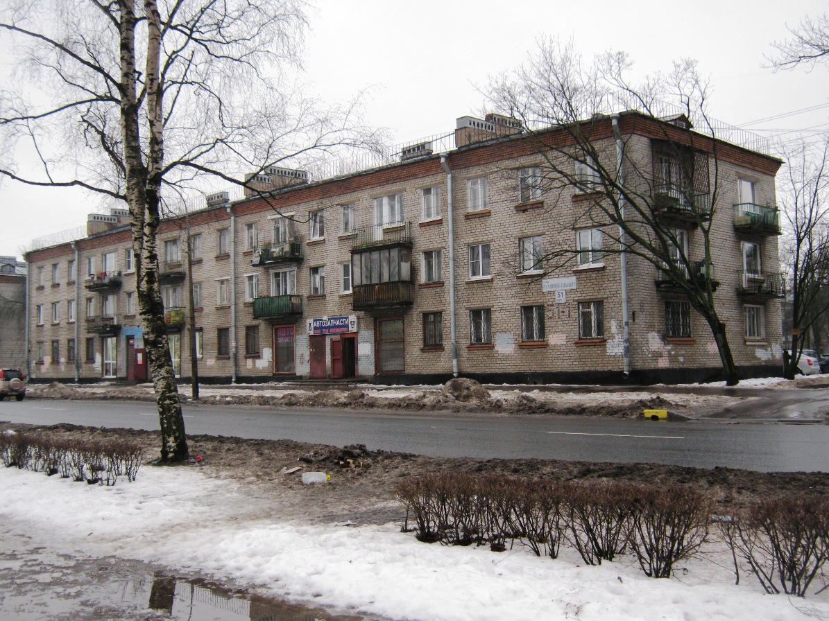 Petersburg, Улица Пограничника Гарькавого, 51 корп. 1