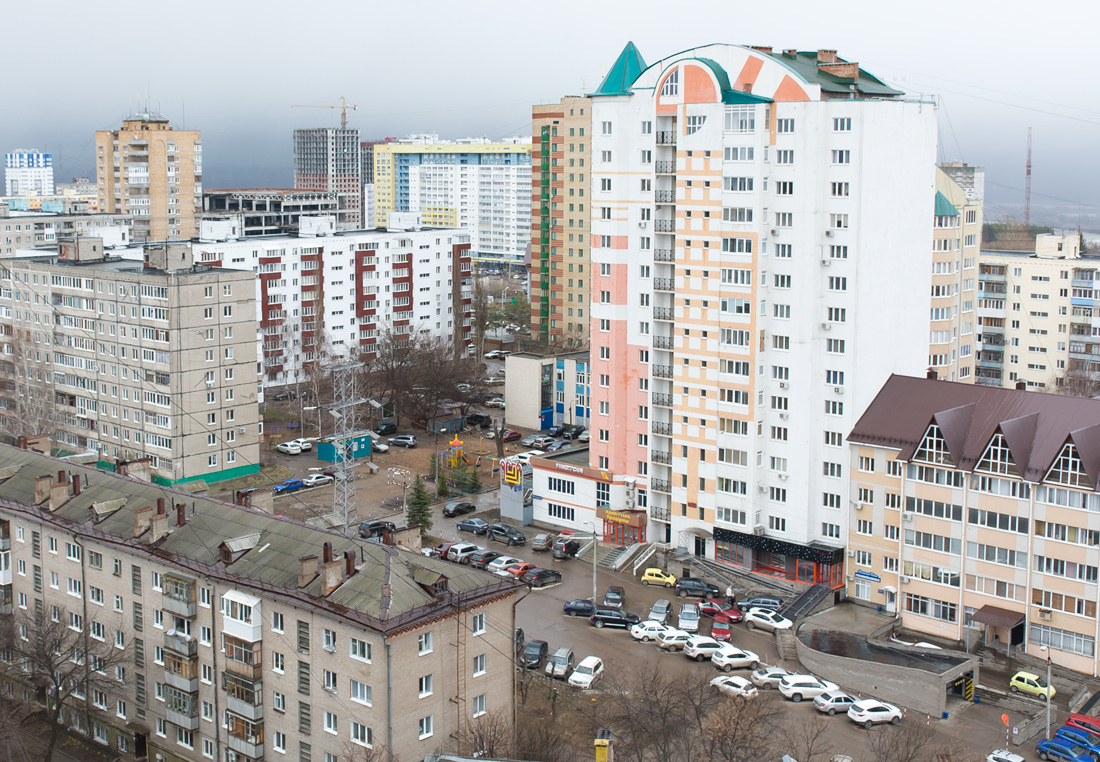 Уфа, Проспект Октября, 92/2; Комсомольская улица, 159/1; Комсомольская улица, 161/1; Комсомольская улица, 161/3