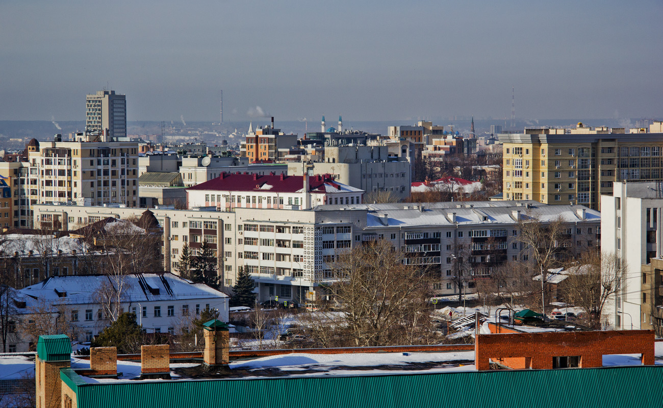 Казань, Улица Достоевского, 15; Улица Волкова, 77. Казань — Панорамы