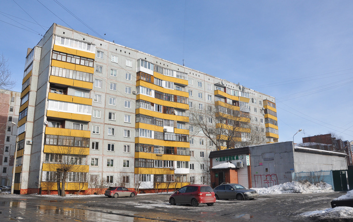 Omsk, Заречный бульвар, 2Б; Заречный бульвар, 2Б корп. 1