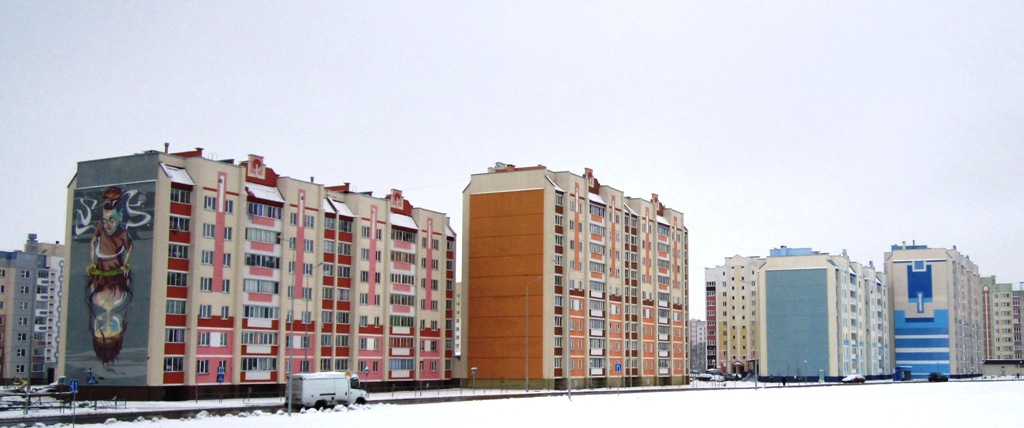 Рогачёв, Улица Богатырёва, 165; Улица Богатырёва, 163; Улица Богатырёва, 159; Улица Богатырёва, 157; Улица Богатырёва, 157А