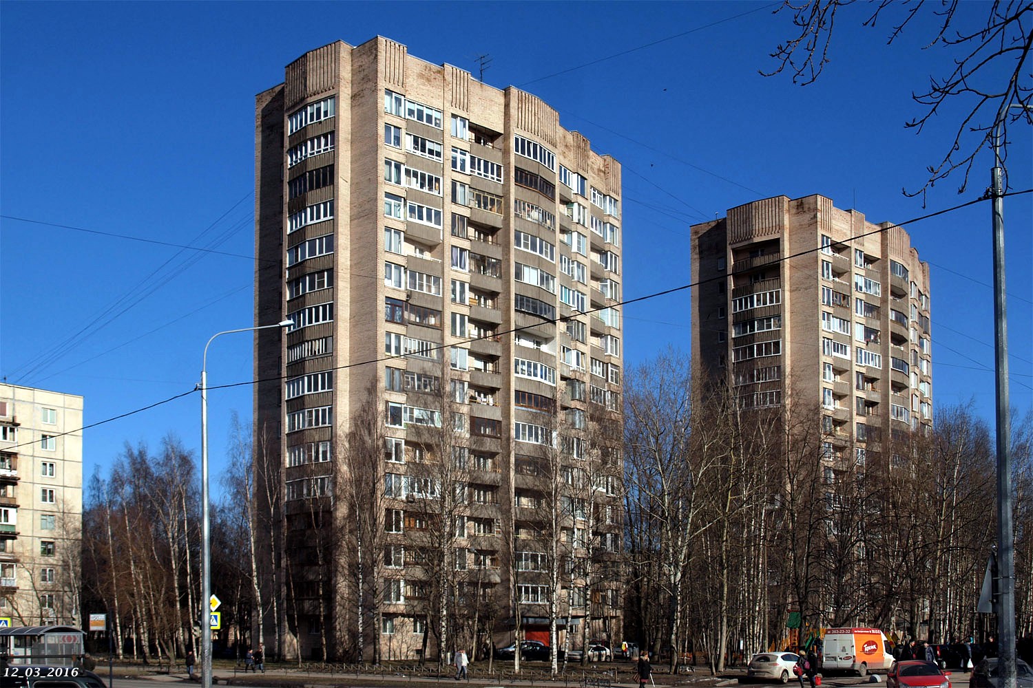 Санкт-Петербург, Улица Ушинского, 37 корп. 1; Улица Ушинского, 37 корп. 2