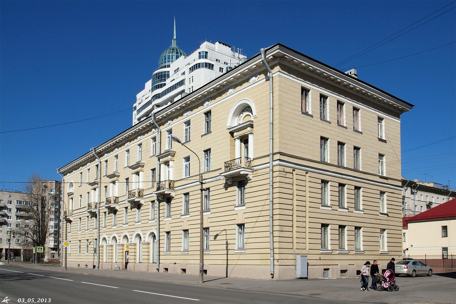 Petersburg, Большеохтинский проспект, 7 корп. 1