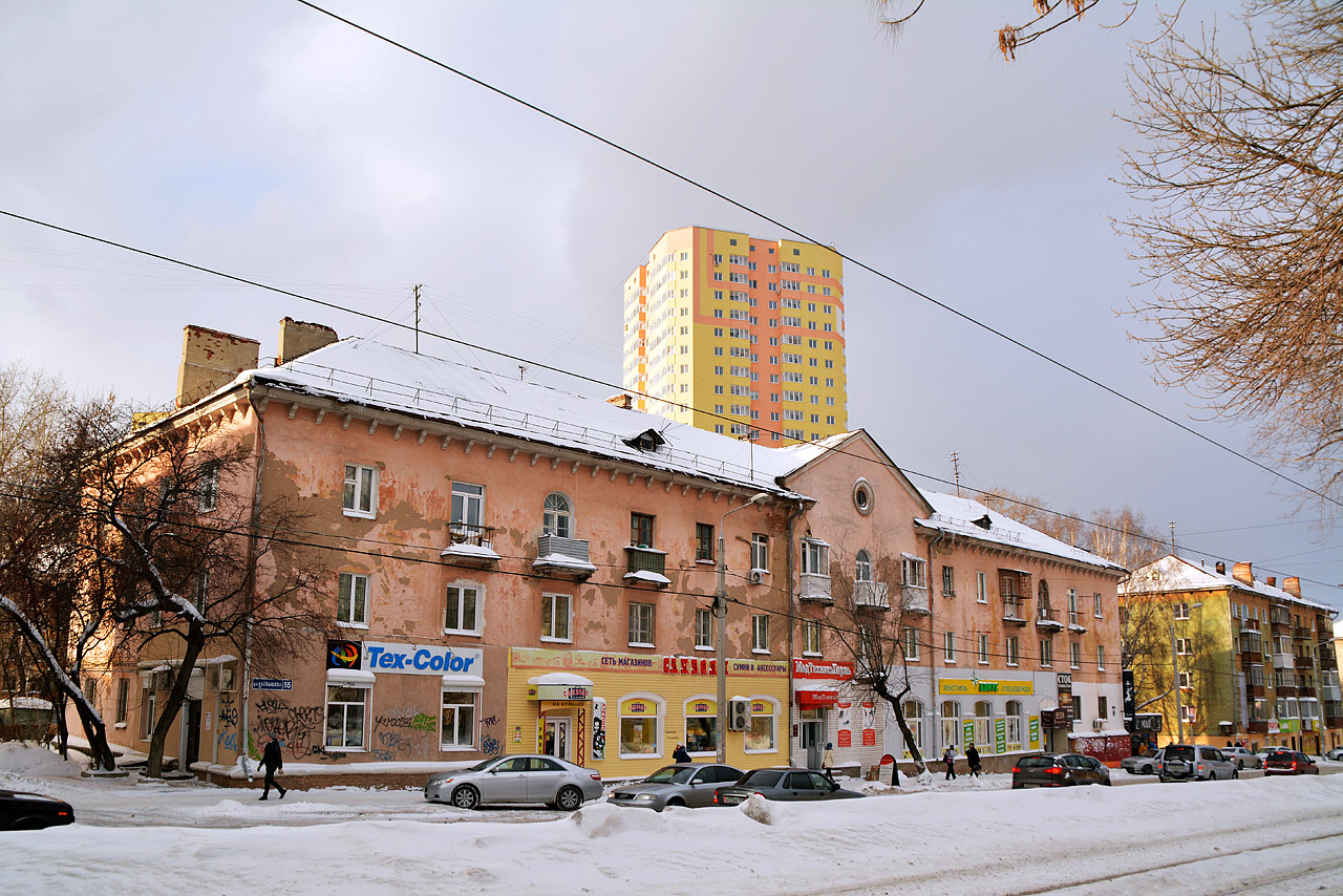 Пермь, Улица Куйбышева, 55; Улица Куйбышева, 53; Улица Механошина, 15