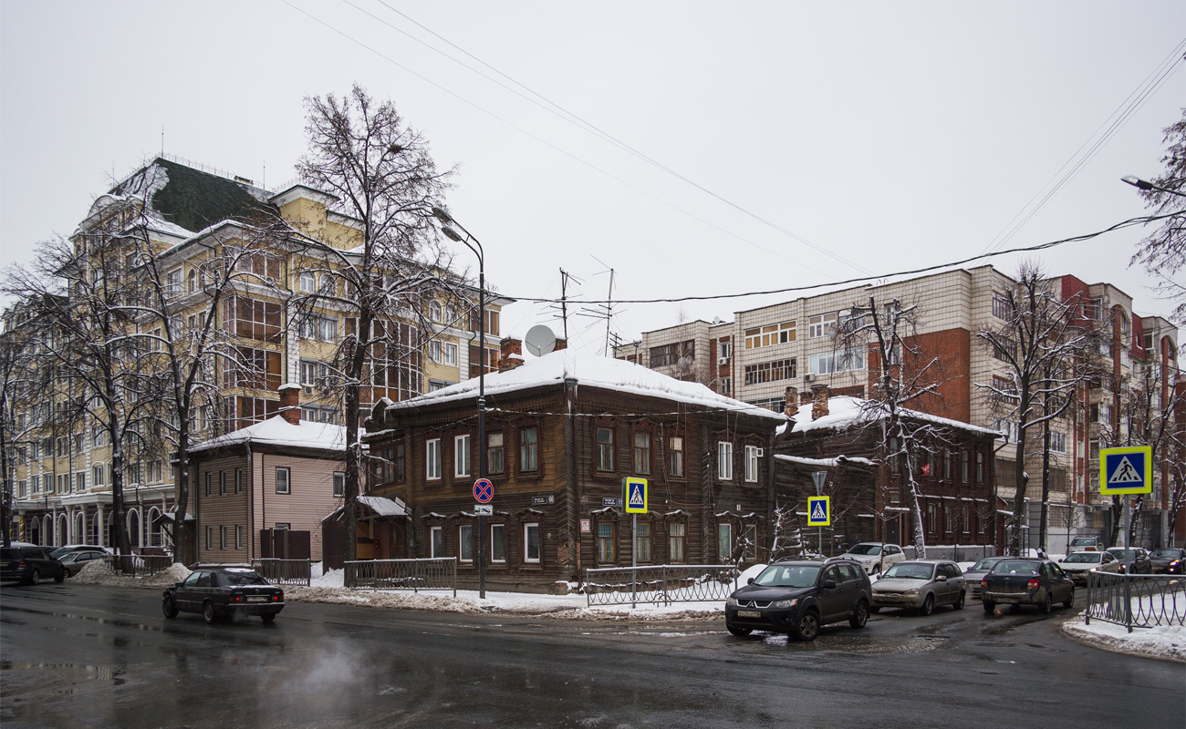 Казань, Улица Волкова, 70; Улица Волкова, 68; Улица Волкова, 66 / Улица Лесгафта, 17; Улица Лесгафта, 19; Улица Лесгафта, 21