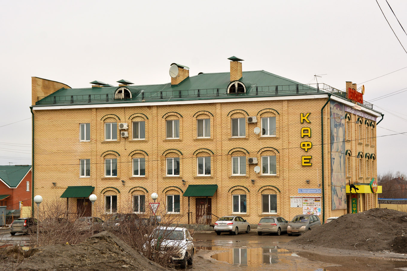 Пермский район, прочие н.п., д. Большое Савино, Аэродромная улица, 1А