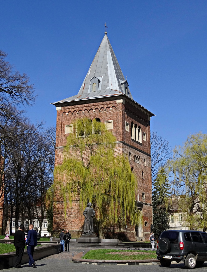 Drohobych, Площадь Замковая Гора