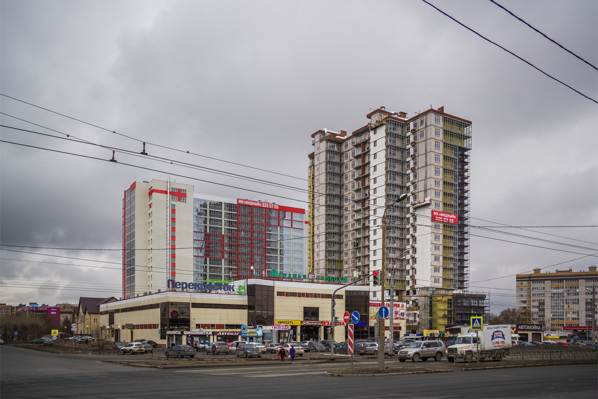 Kazan, Улица Галимджана Баруди, 4; Краснококшайская улица, 150 / Улица Галимджана Баруди, 2; Улица Галимджана Баруди, 4 корп. 2