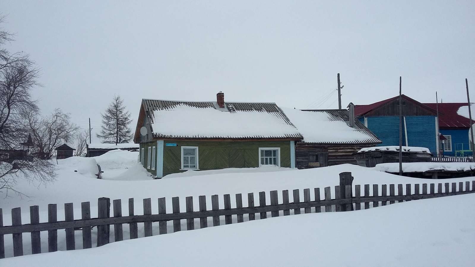 Тельвиска, Школьная улица, 2