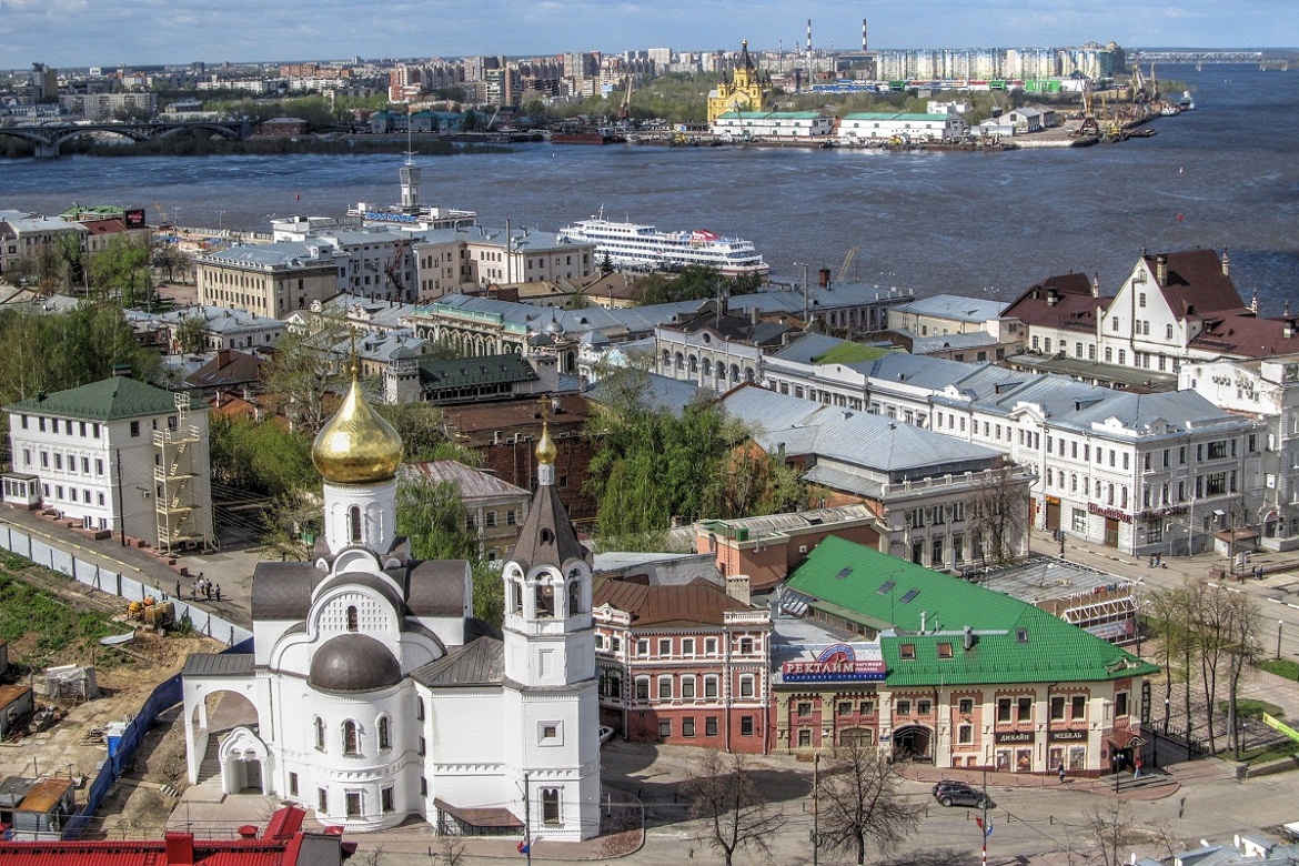 Нижний Новгород, Ильинская улица, 1А; Ильинская улица, 1Б; Почаинская улица, 31 корп. 1. Нижний Новгород — Панорамы