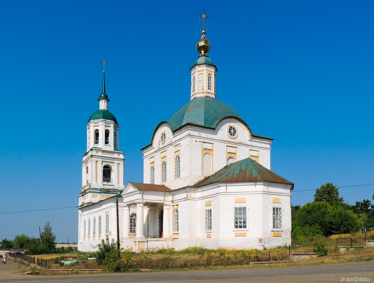 Сарапульский район, прочие н.п., с. Мостовое, церковь Троицы Живоначальной
