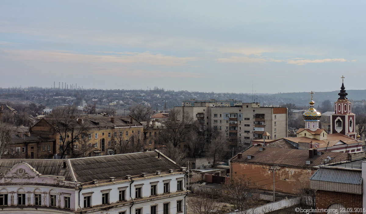 Кривой Рог, Проспект Почтовый, 2; Проспект Почтовый, 12; Свято-Николаевская улица, 45; Коммерческая улица, 3. Кривой Рог — Панорамы