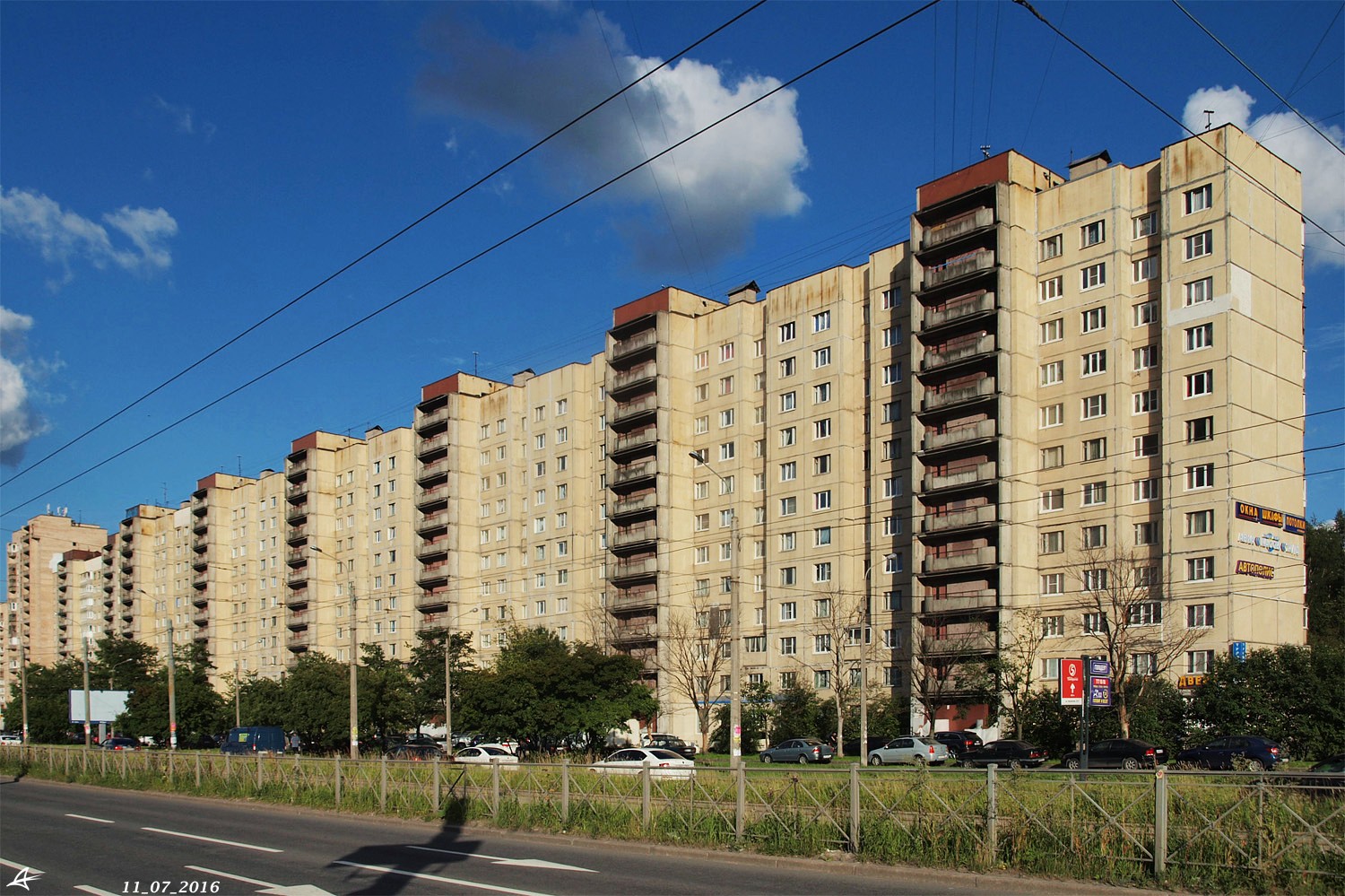 Санкт-Петербург, Улица Коллонтай, 21 корп. 1